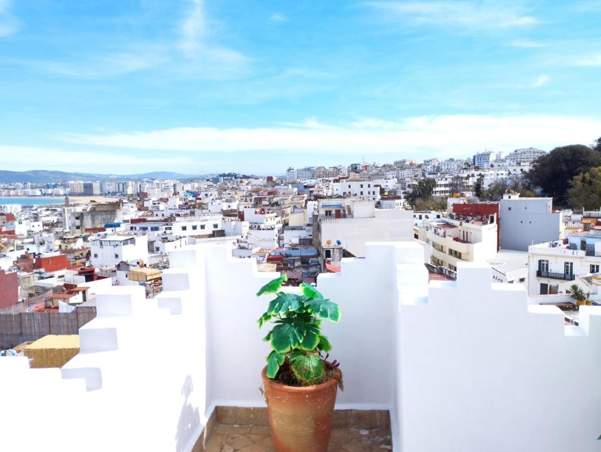 Maison Medina, Terrasse Panoramique, Vue Mer Tanger Buitenkant foto
